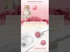 Factory Price Wholesale Biodegradable Tofu Cat Litter Low Dust Odor Control Flushable Safe Non Toxic Easy Clean High Absorbency Premium Quality For Cat Lovers