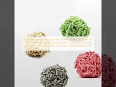 High Performance Tofu Cat Litter Made from Food-Grade Soy Fiber Delivering Excellent Deodorization, Fast Firm Clumping, Soft Paw Comfort and Clean Low-Dust Use for Retailers and Global Buyers